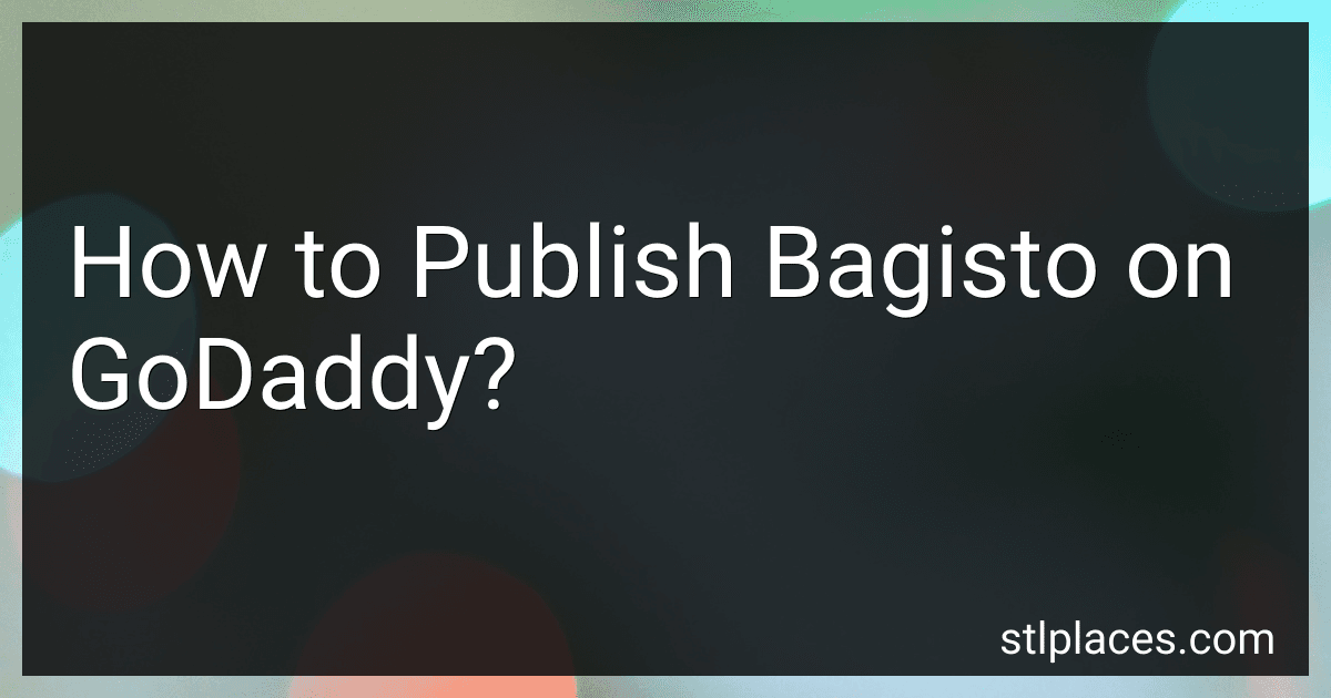 How to Publish Bagisto on GoDaddy? image