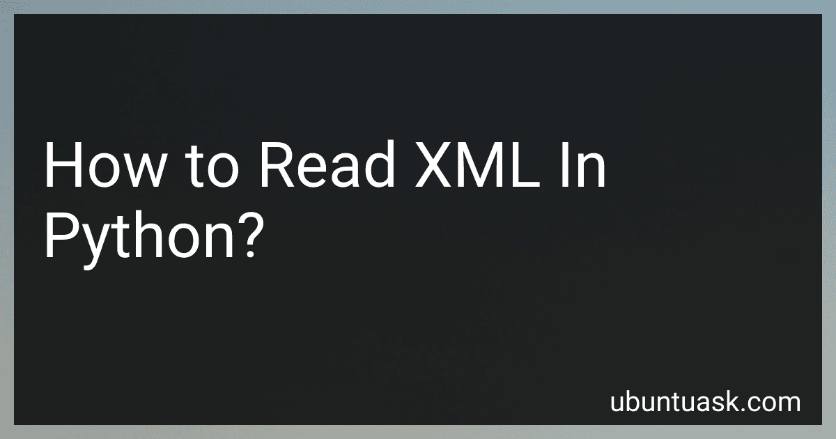 How to Read XML In Python? image