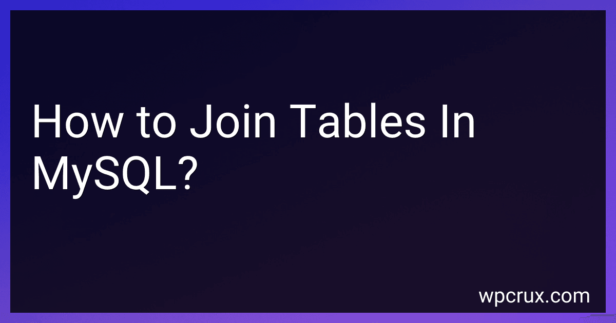 How to Join Tables In MySQL? image