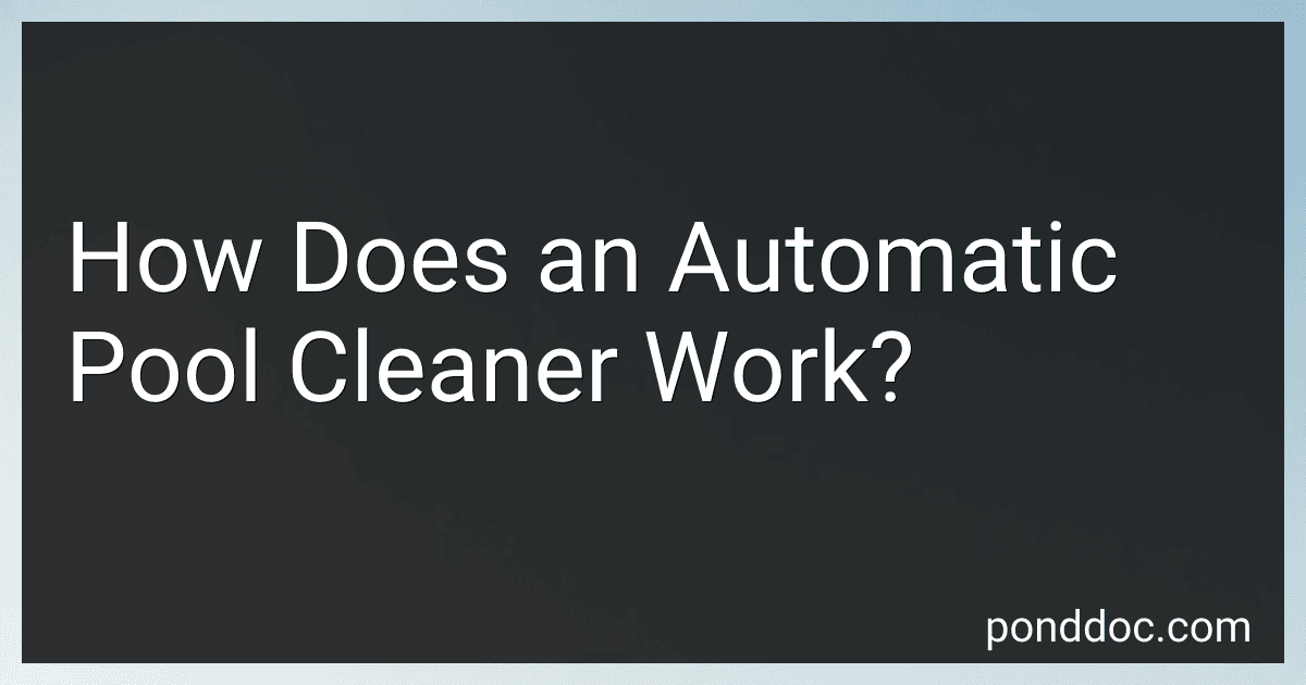 How Does an Automatic Pool Cleaner Work? image