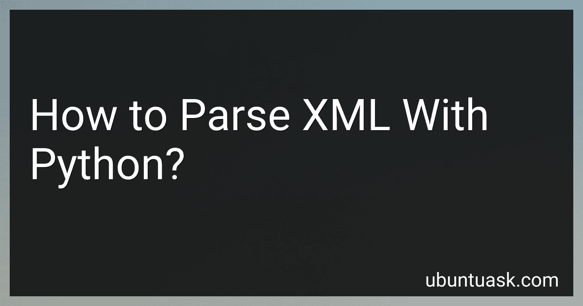 How to Parse XML With Python? image