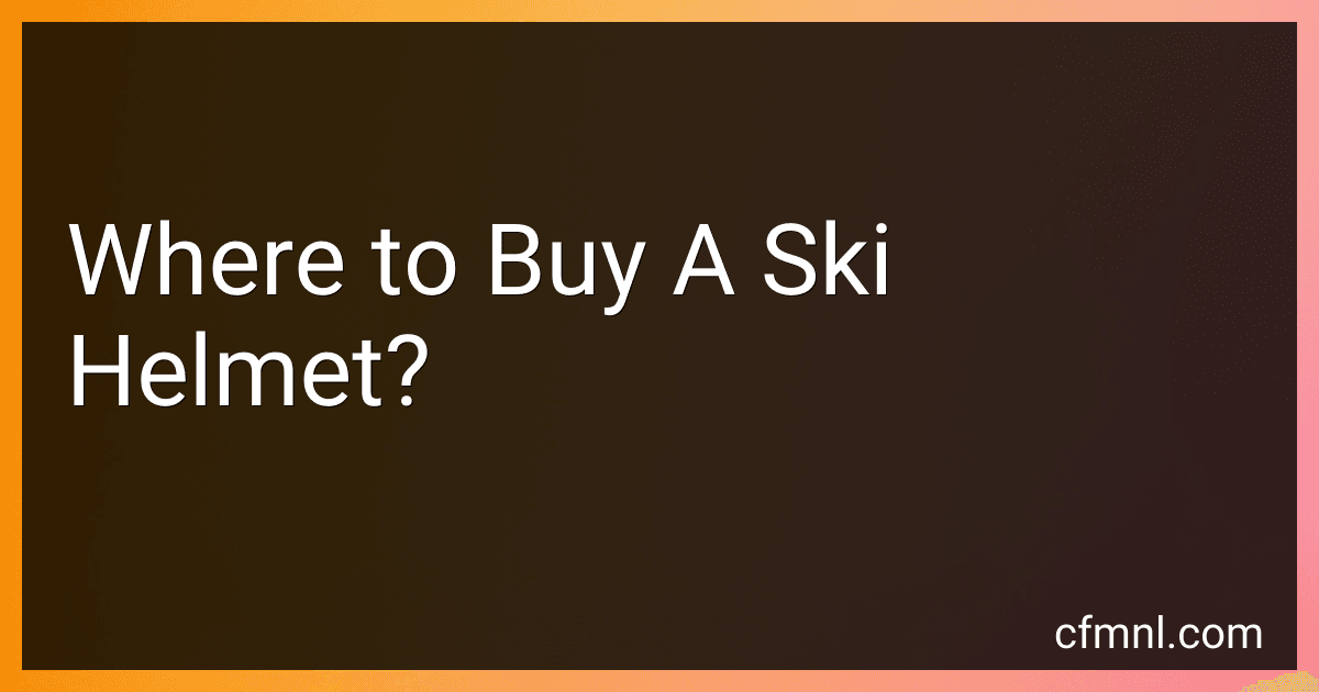Where to Buy A Ski Helmet? image