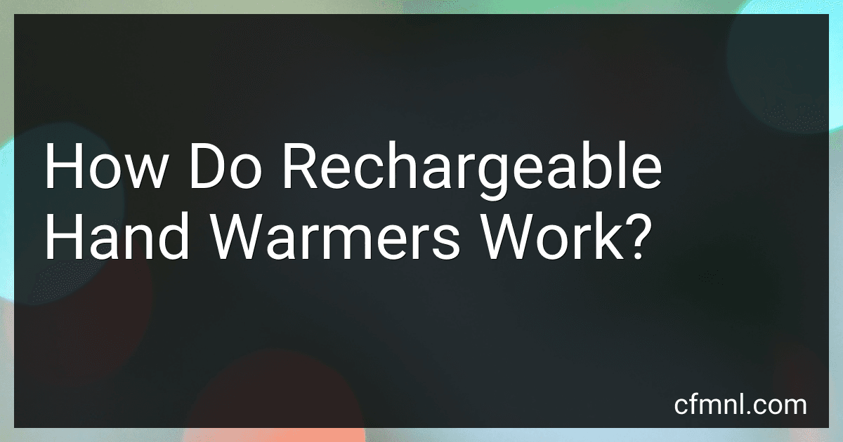 How Do Rechargeable Hand Warmers Work? image