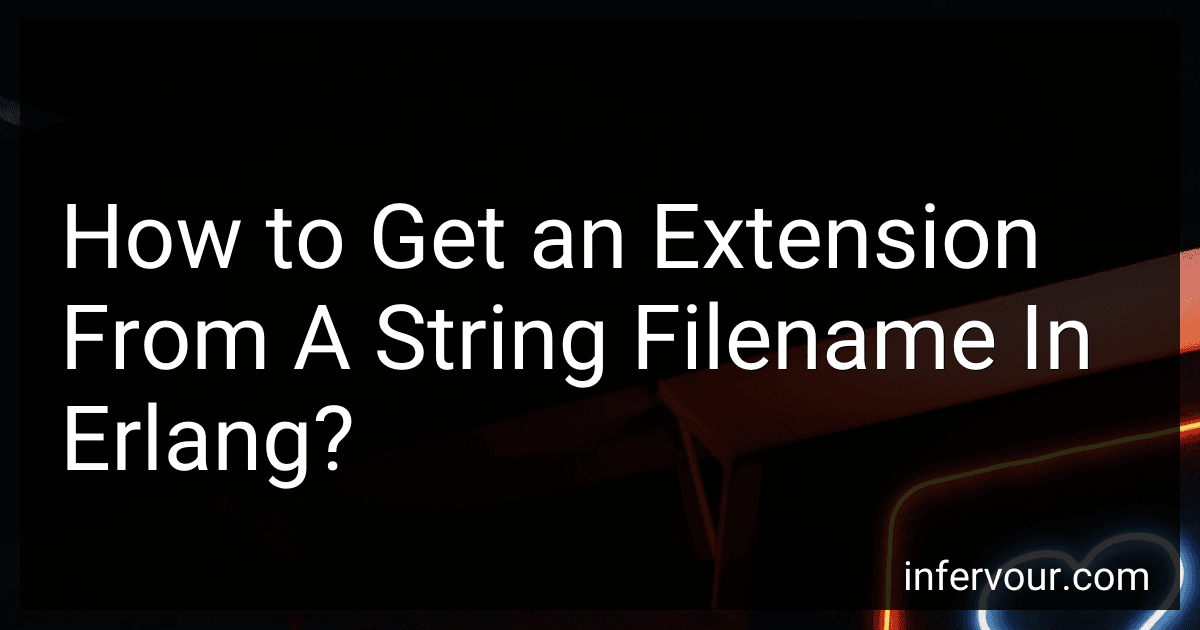 How to Get an Extension From A String Filename In Erlang? image