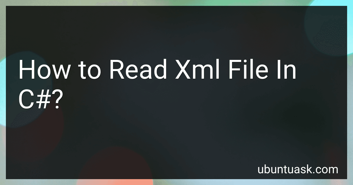 How to Read Xml File In C#? image