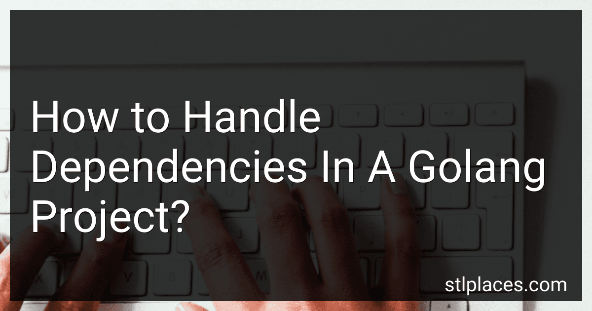 How to Handle Dependencies In A Golang Project? image