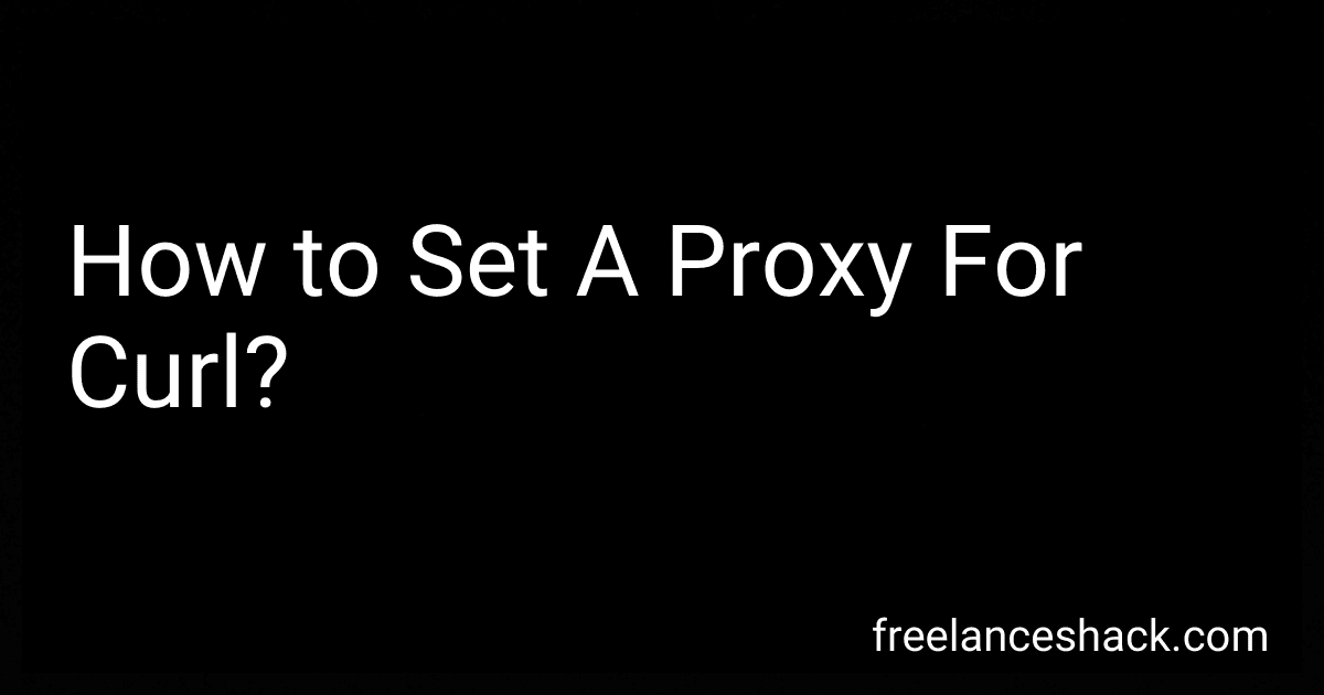 How to Set A Proxy For Curl? image