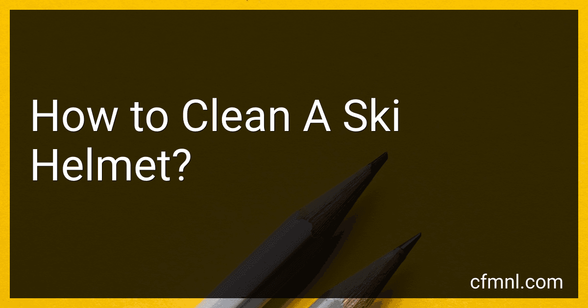 How to Clean A Ski Helmet? preview