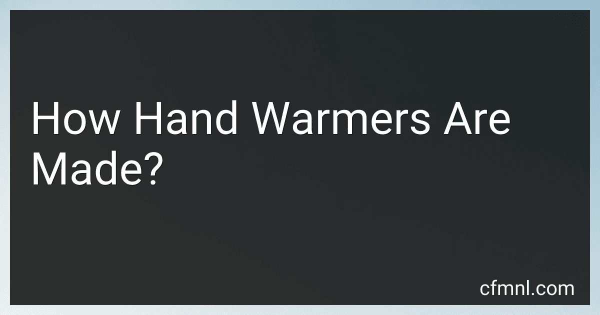How Hand Warmers Are Made? image
