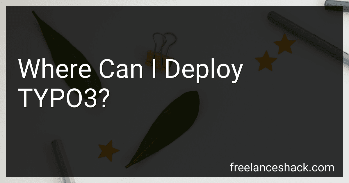 Where Can I Deploy TYPO3? preview
