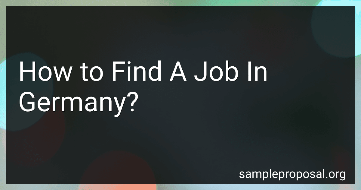 How to Find A Job In Germany? image