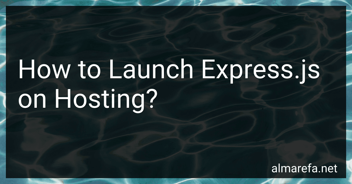 How to Launch Express.js on Hosting? image