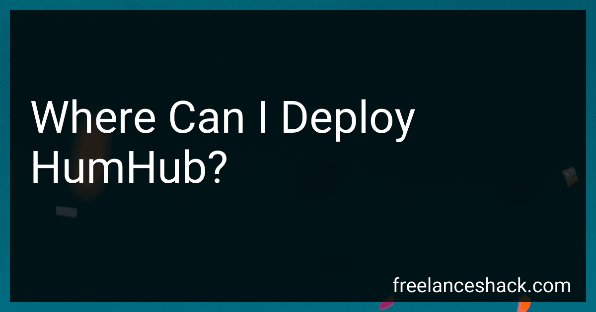Where Can I Deploy HumHub? preview