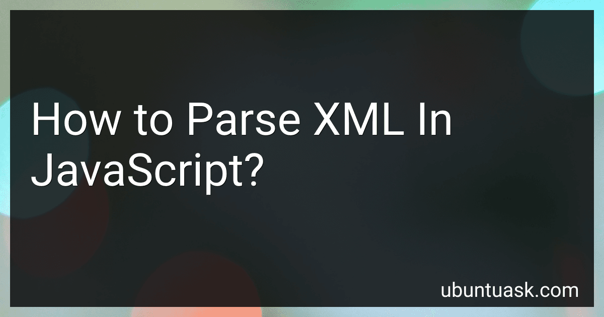 How to Parse XML In JavaScript? image