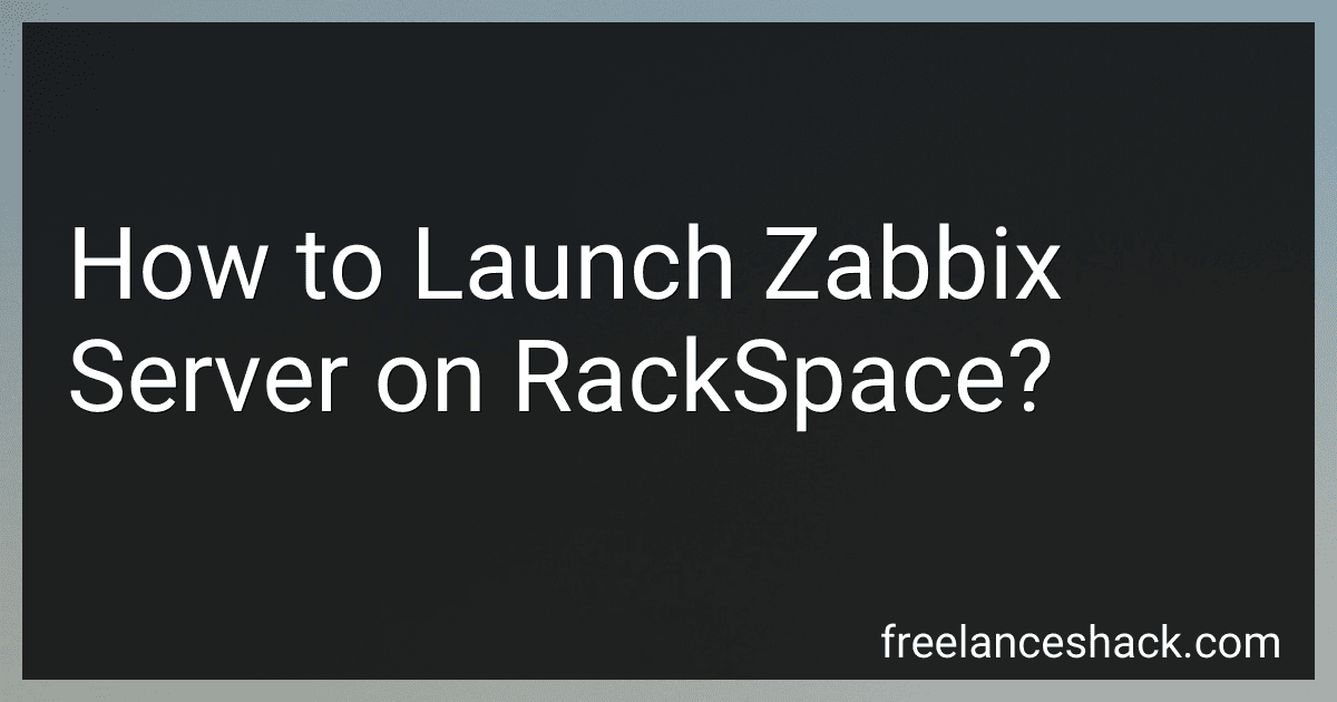 How to Launch Zabbix Server on RackSpace? image