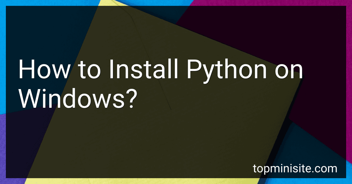 How to Install Python on Windows? image