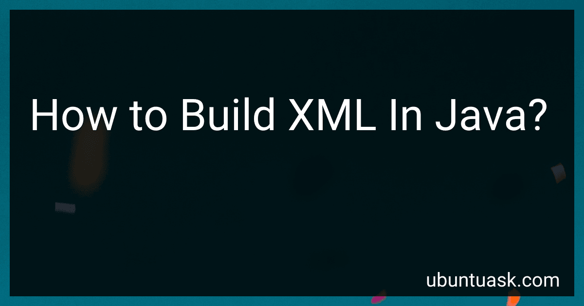 How to Build XML In Java? image