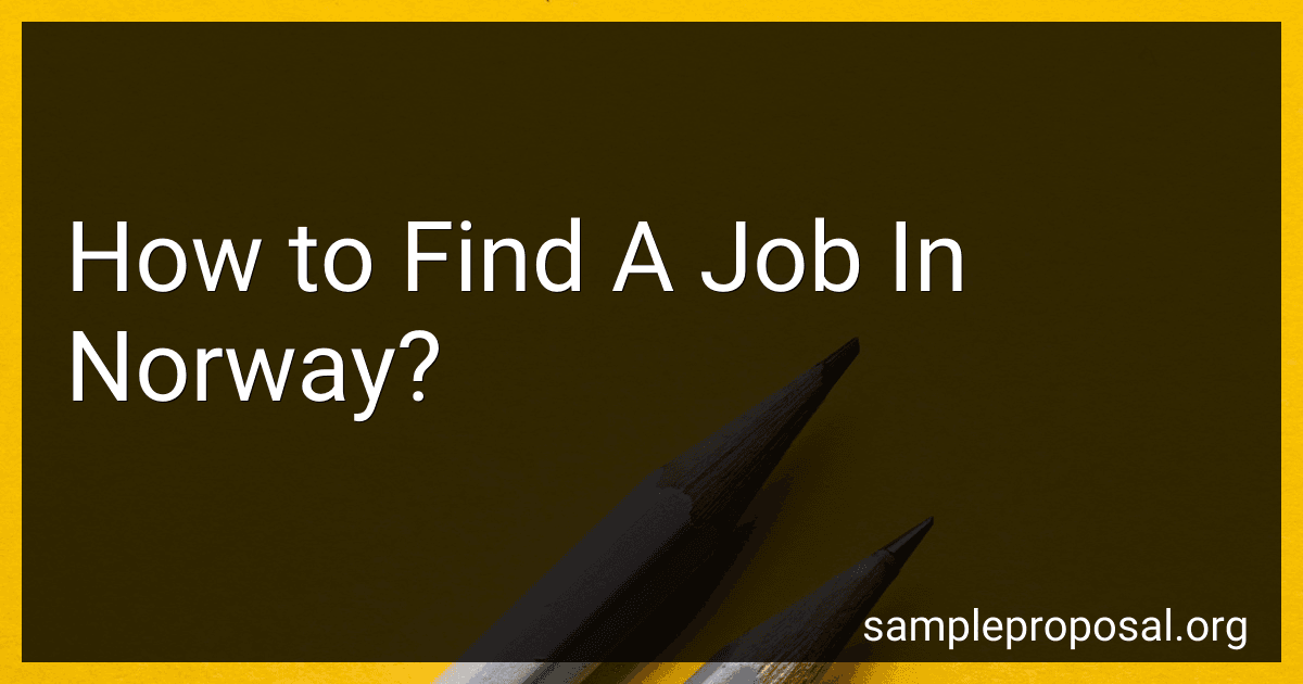 How to Find A Job In Norway? image