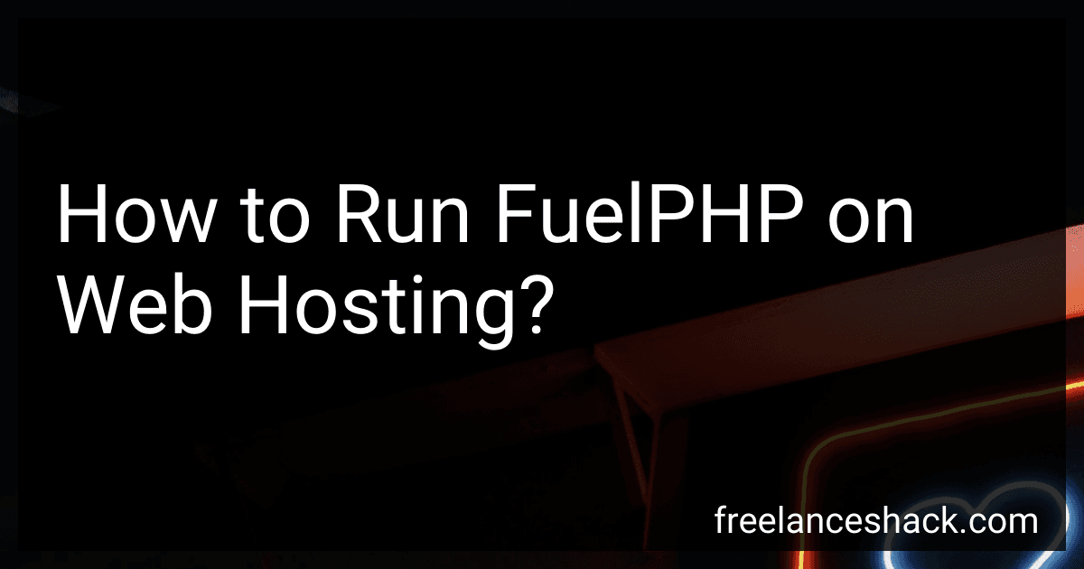 How to Run FuelPHP on Web Hosting? image