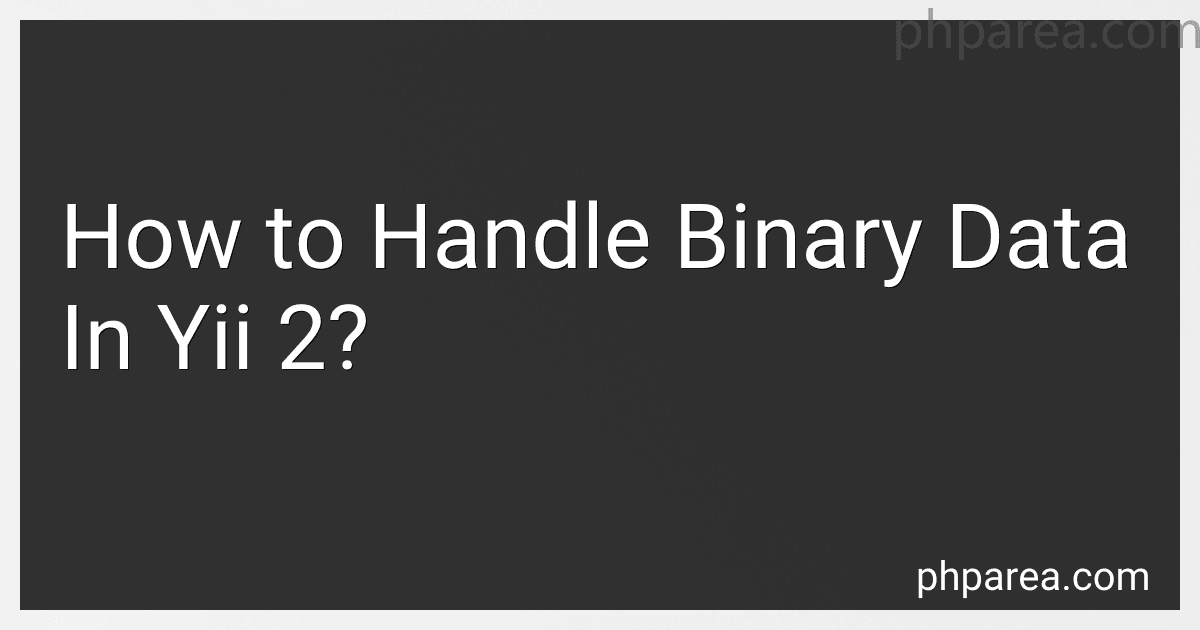 How to Handle Binary Data In Yii 2? image