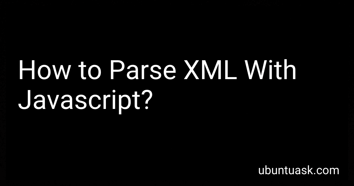 How to Parse XML With Javascript? image
