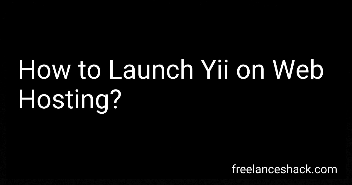How to Launch Yii on Web Hosting? image