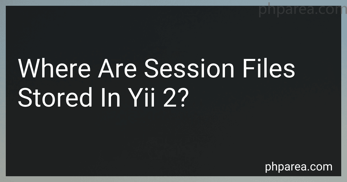 Where Are Session Files Stored In Yii 2? image