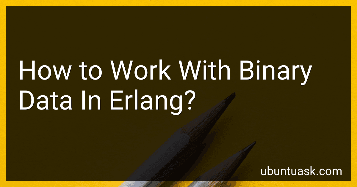 How to Work With Binary Data In Erlang? image