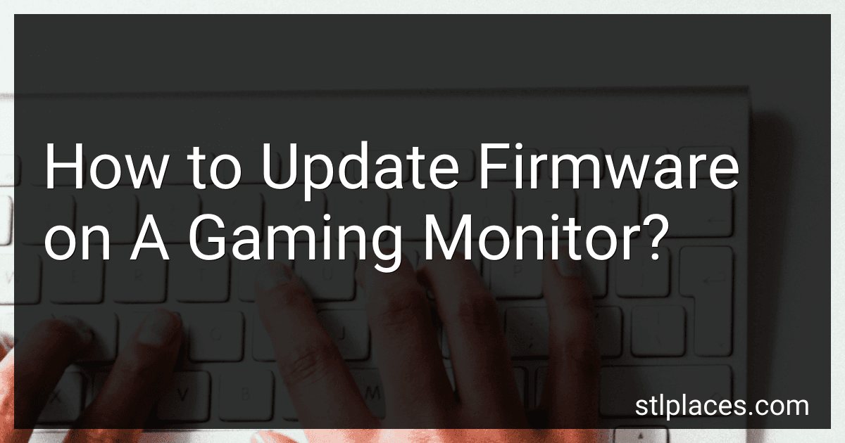 How to Update Firmware on A Gaming Monitor? image