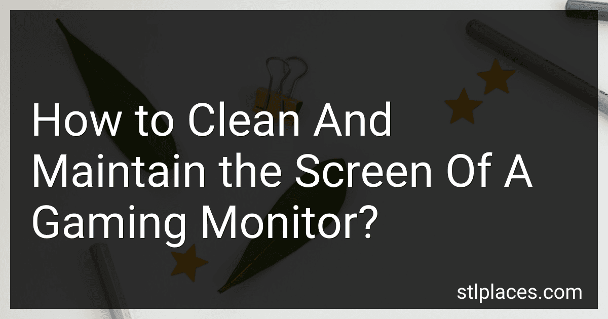 How to Clean And Maintain the Screen Of A Gaming Monitor? preview