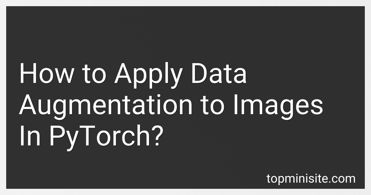 How to Apply Data Augmentation to Images In PyTorch? image