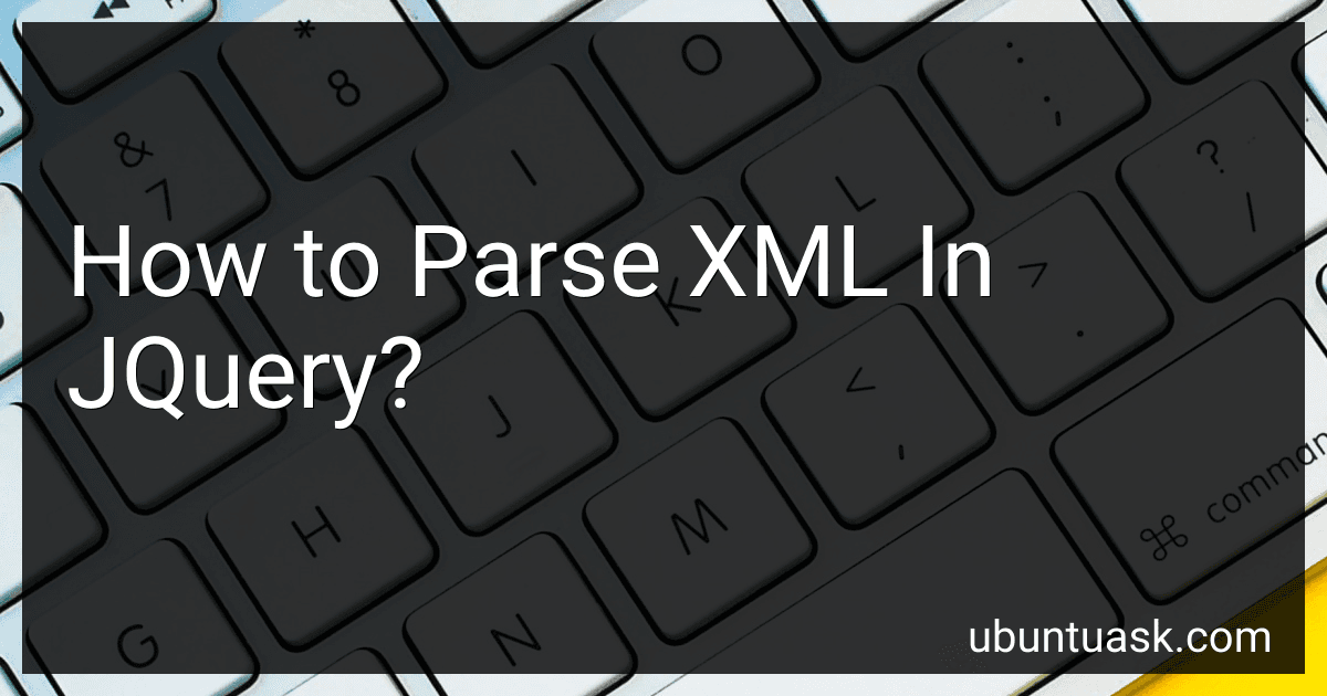 How to Parse XML In JQuery? image