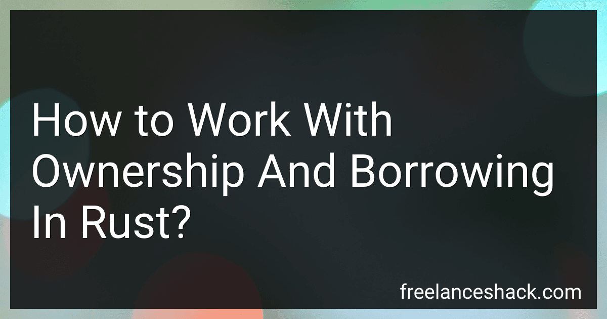 How to Work With Ownership And Borrowing In Rust? image