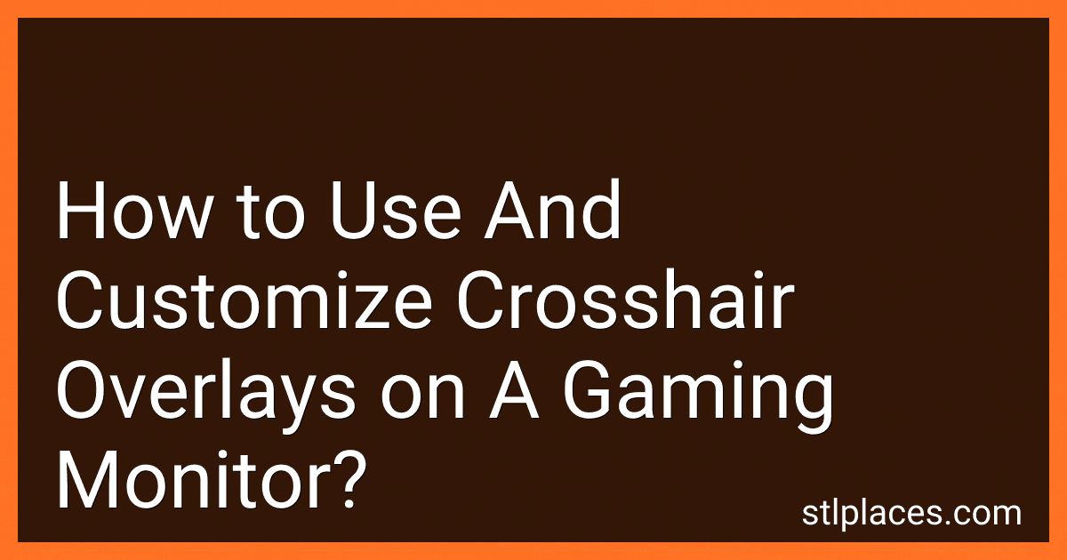 How to Use And Customize Crosshair Overlays on A Gaming Monitor? image