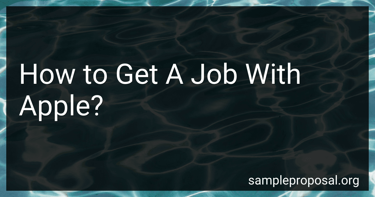 How to Get A Job With Apple? image