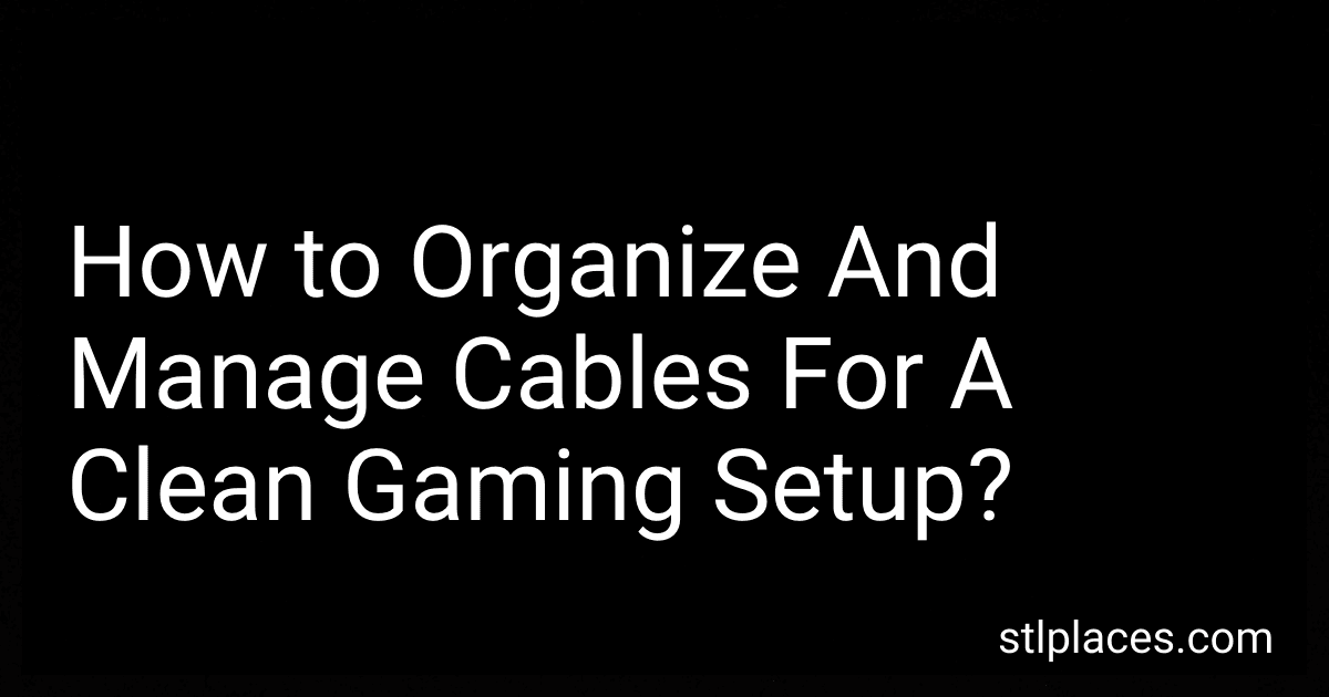 How to Organize And Manage Cables For A Clean Gaming Setup? preview