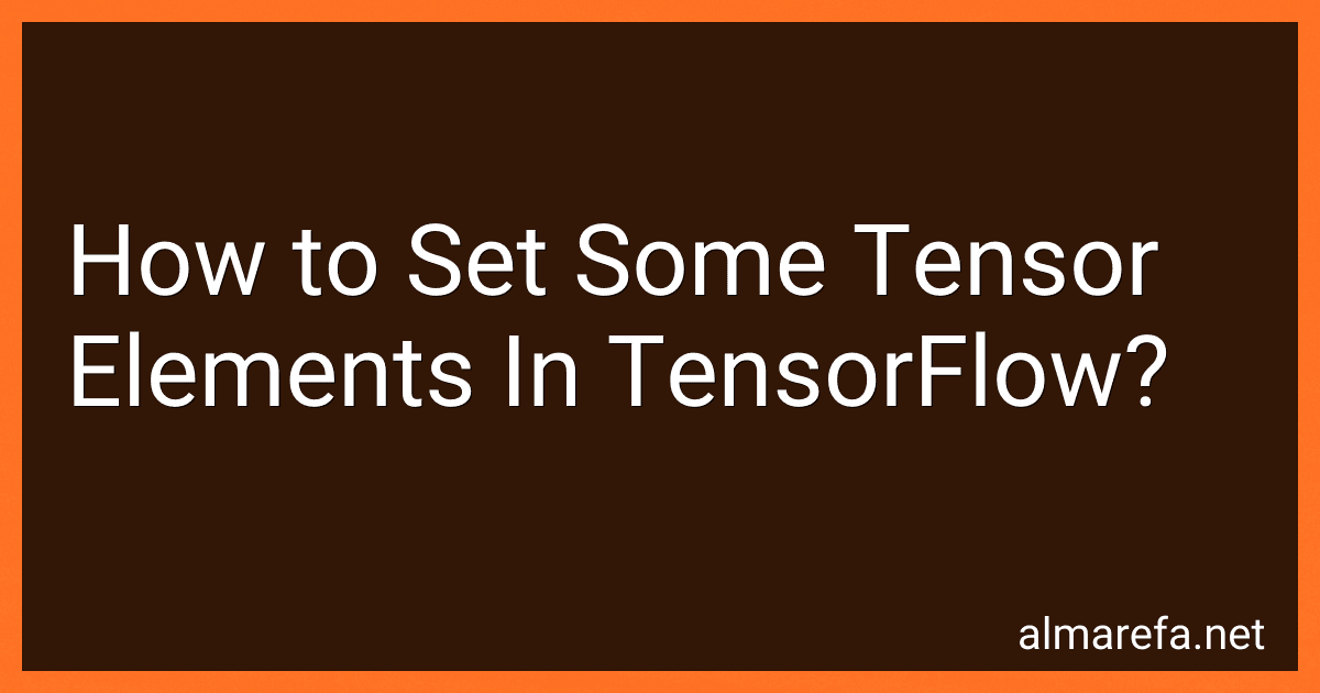 How to Set Some Tensor Elements In TensorFlow? image