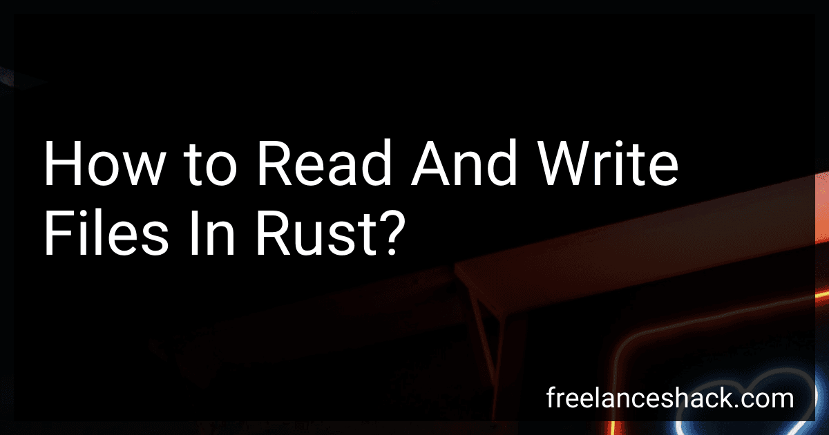 How to Read And Write Files In Rust? image