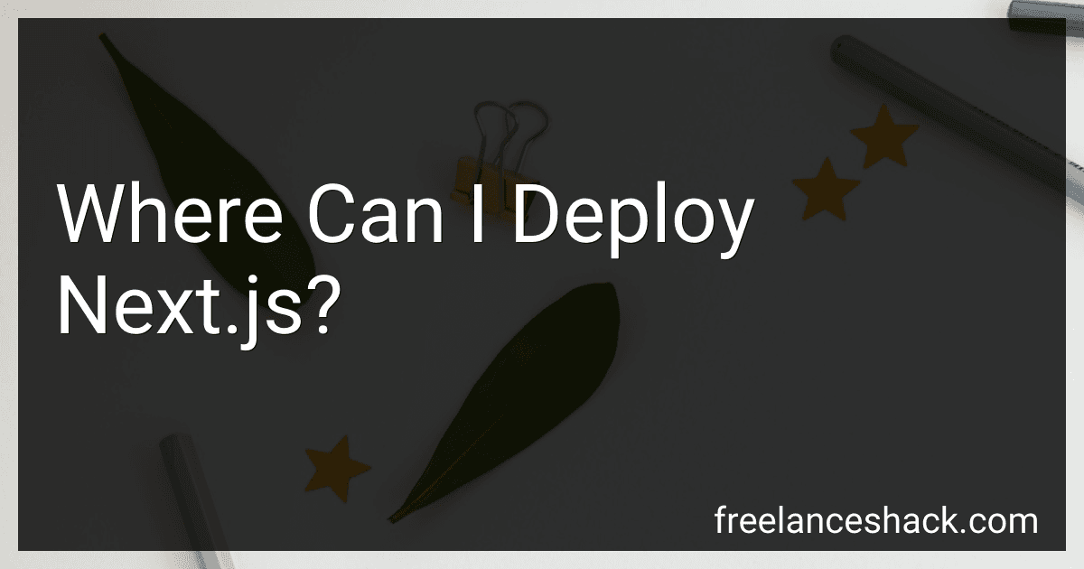 Where Can I Deploy Next.js? image