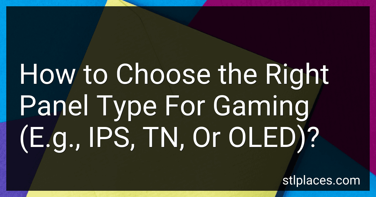 How to Choose the Right Panel Type For Gaming (E.g., IPS, TN, Or OLED)? image