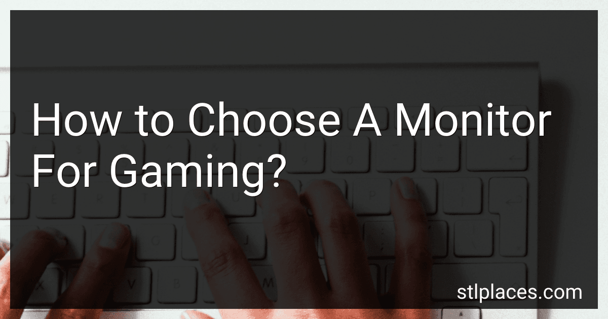 How to Choose A Monitor For Gaming? image