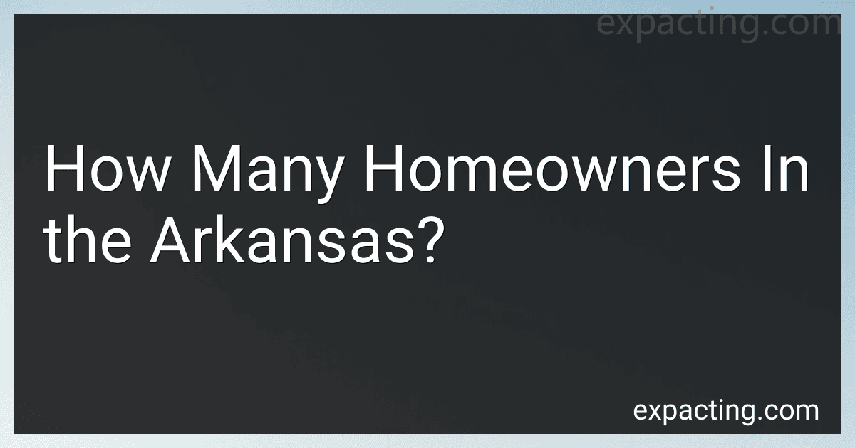 How Many Homeowners In the Arkansas? preview