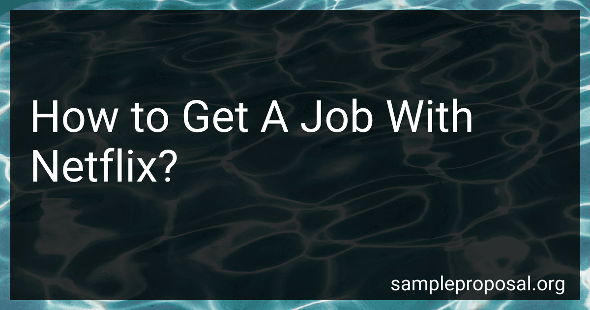 How to Get A Job With Netflix? image