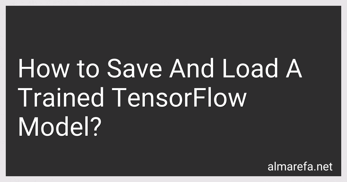 How to Save And Load A Trained TensorFlow Model? image