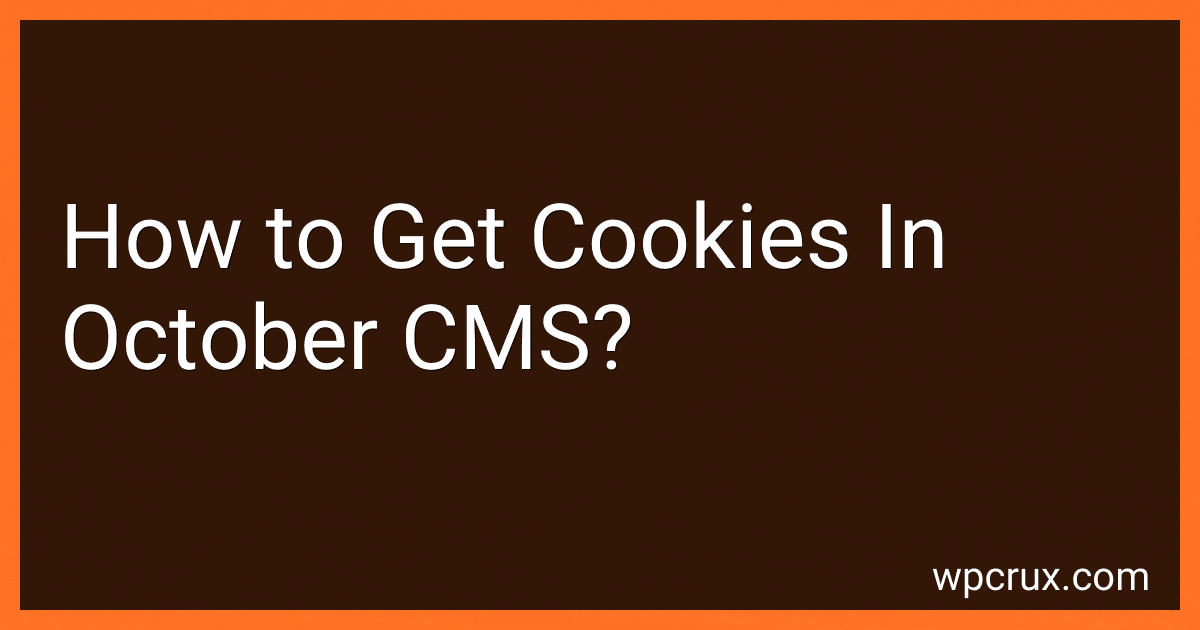 How to Get Cookies In October CMS? image