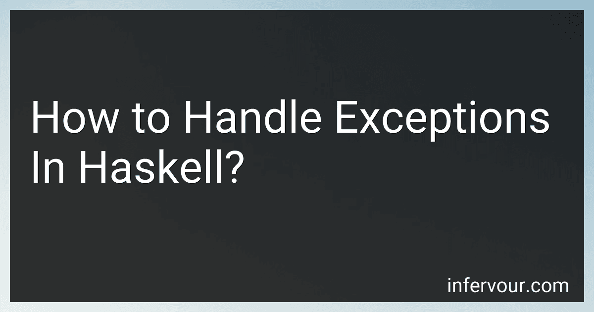 How to Handle Exceptions In Haskell? image
