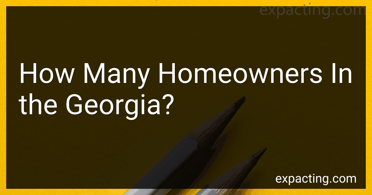 How Many Homeowners In the Georgia? preview