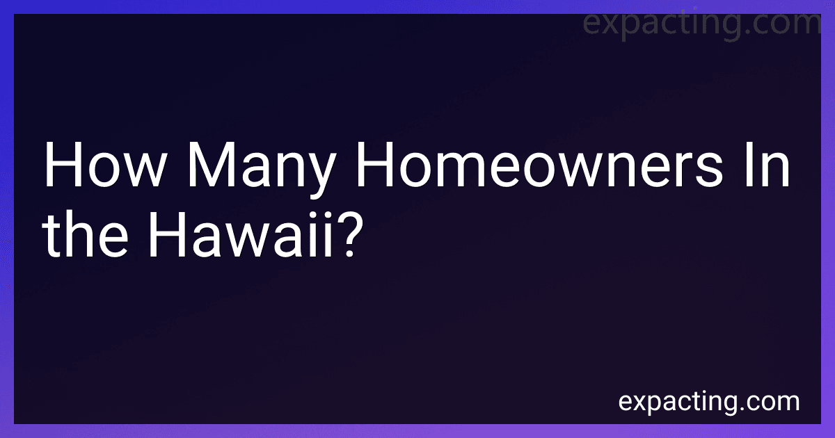 How Many Homeowners In the Hawaii? preview