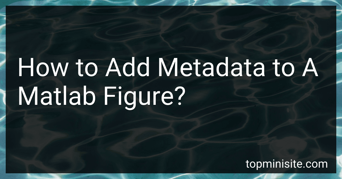 How to Add Metadata to A Matlab Figure? image