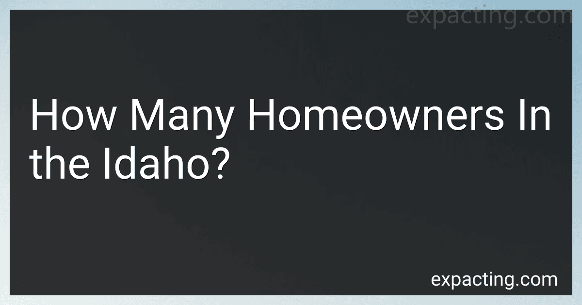 How Many Homeowners In the Idaho? preview